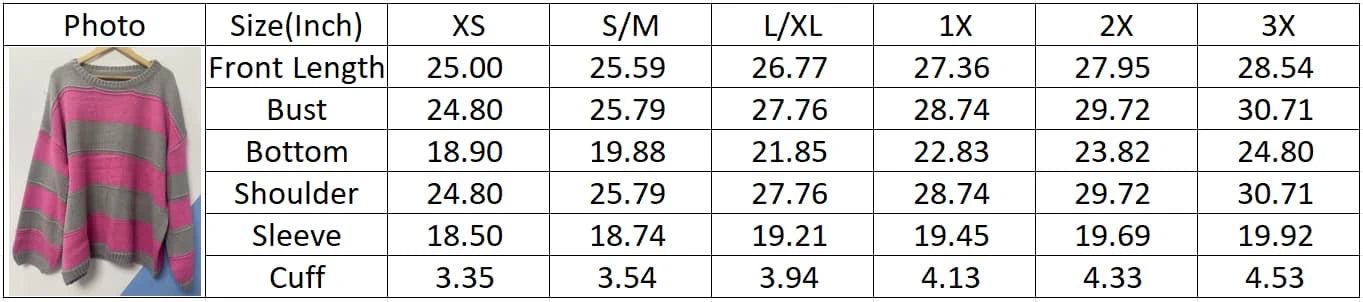 Kadie Stripe Knit Sweater