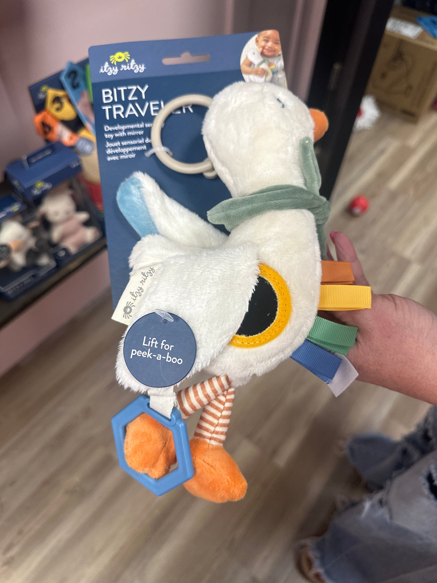 Itzy Ritzy Bitzy Traveler- Goose