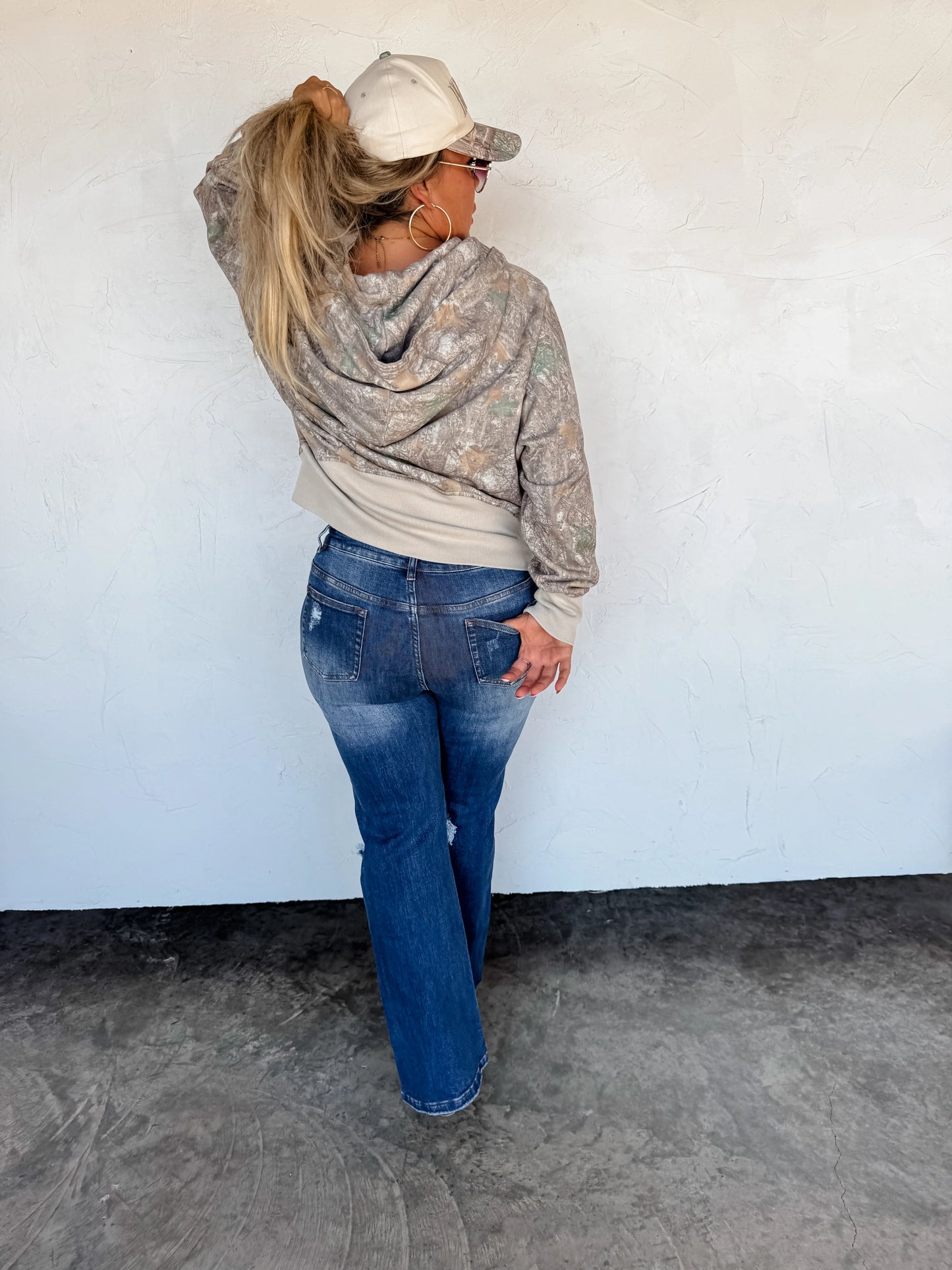 PREORDER - Camo Woods Easy Does It Pullover