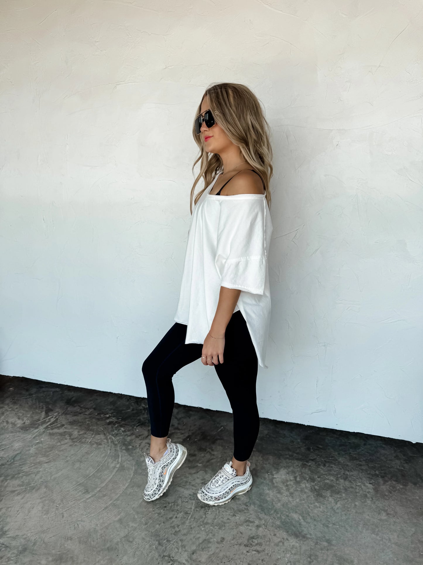 PREORDER - Joey Vneck Washed Cotton Boyfriend Tee