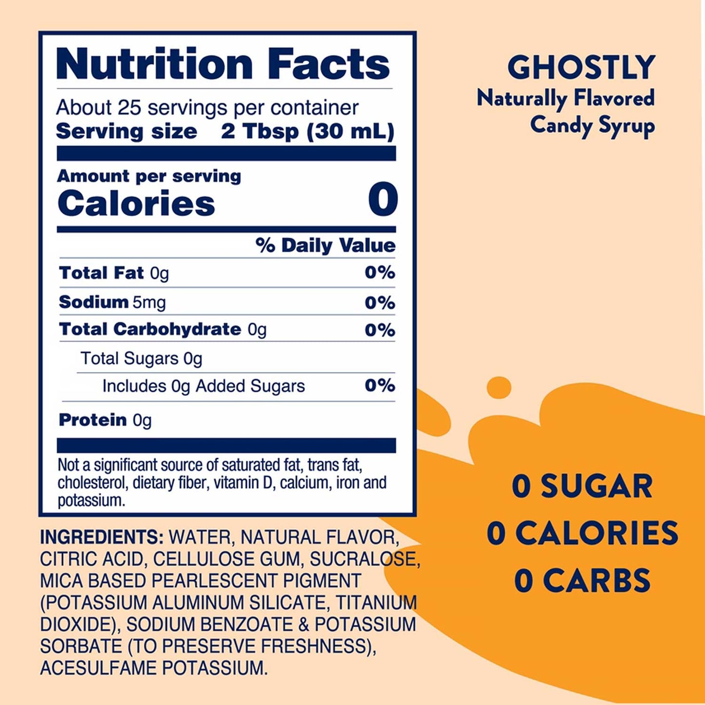 Ghostly Skinny Syrup