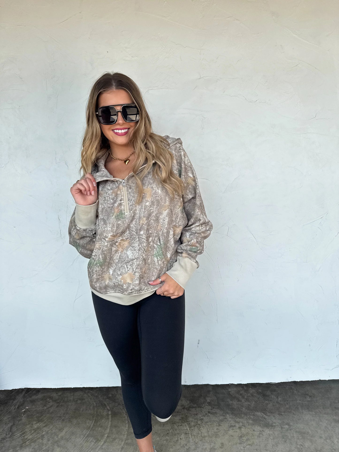 PREORDER - Camo Woods Easy Does It Pullover