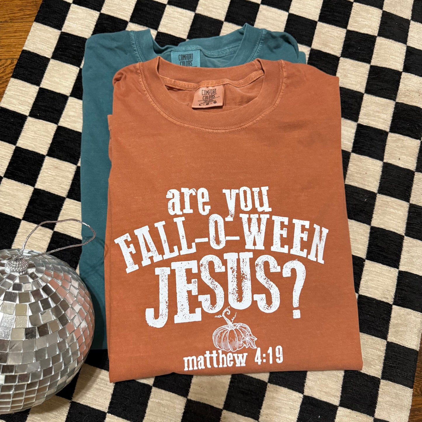 Are You Fall-O-Ween Jesus Comfort Colors Graphic Tee