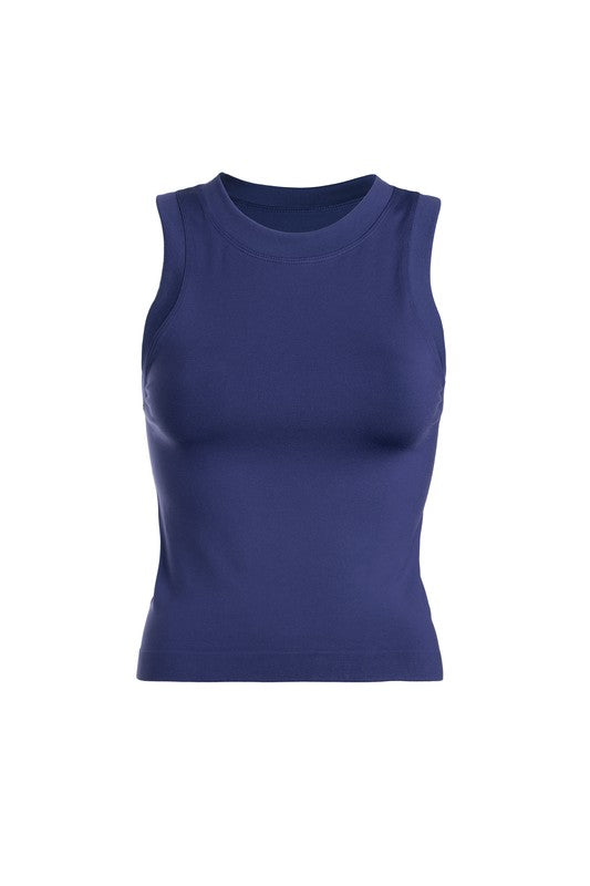 Shapewear Tank - Navy