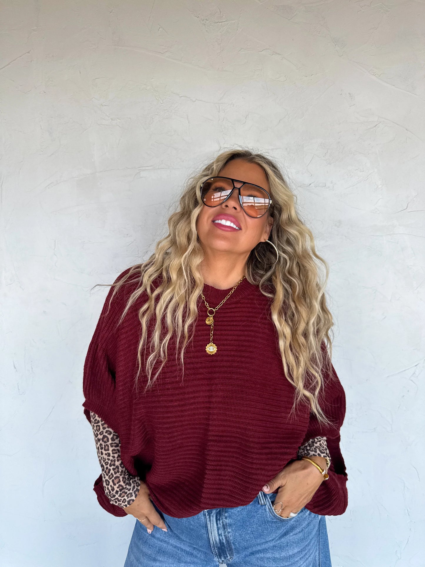 PREORDER - Fall Meg Pullover Poncho