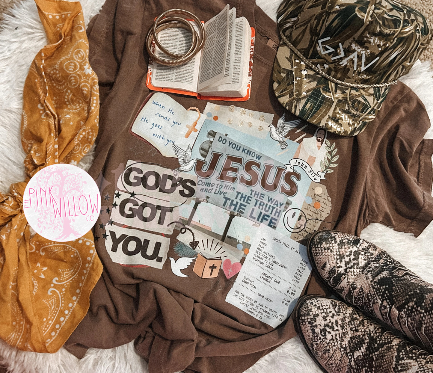 God’s Got You Comfort Colors Tee