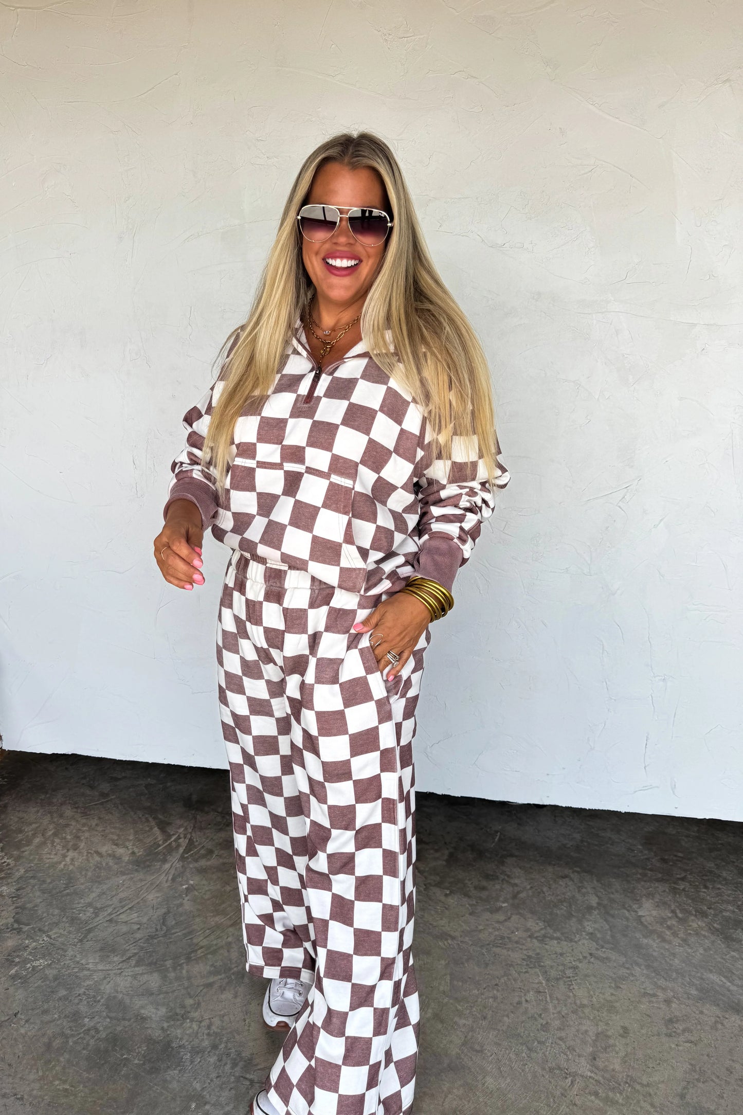 PREORDER - Camo or Checker Easy Does It Pullover