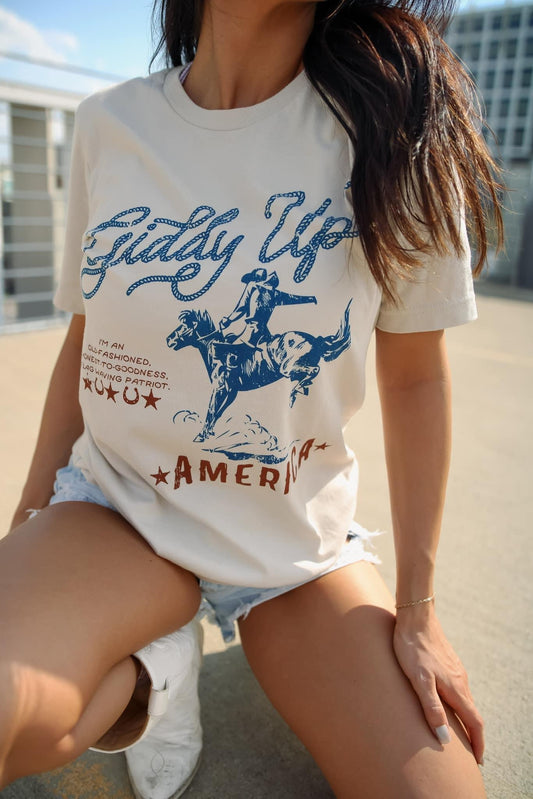 Giddy Up America Graphic Tee