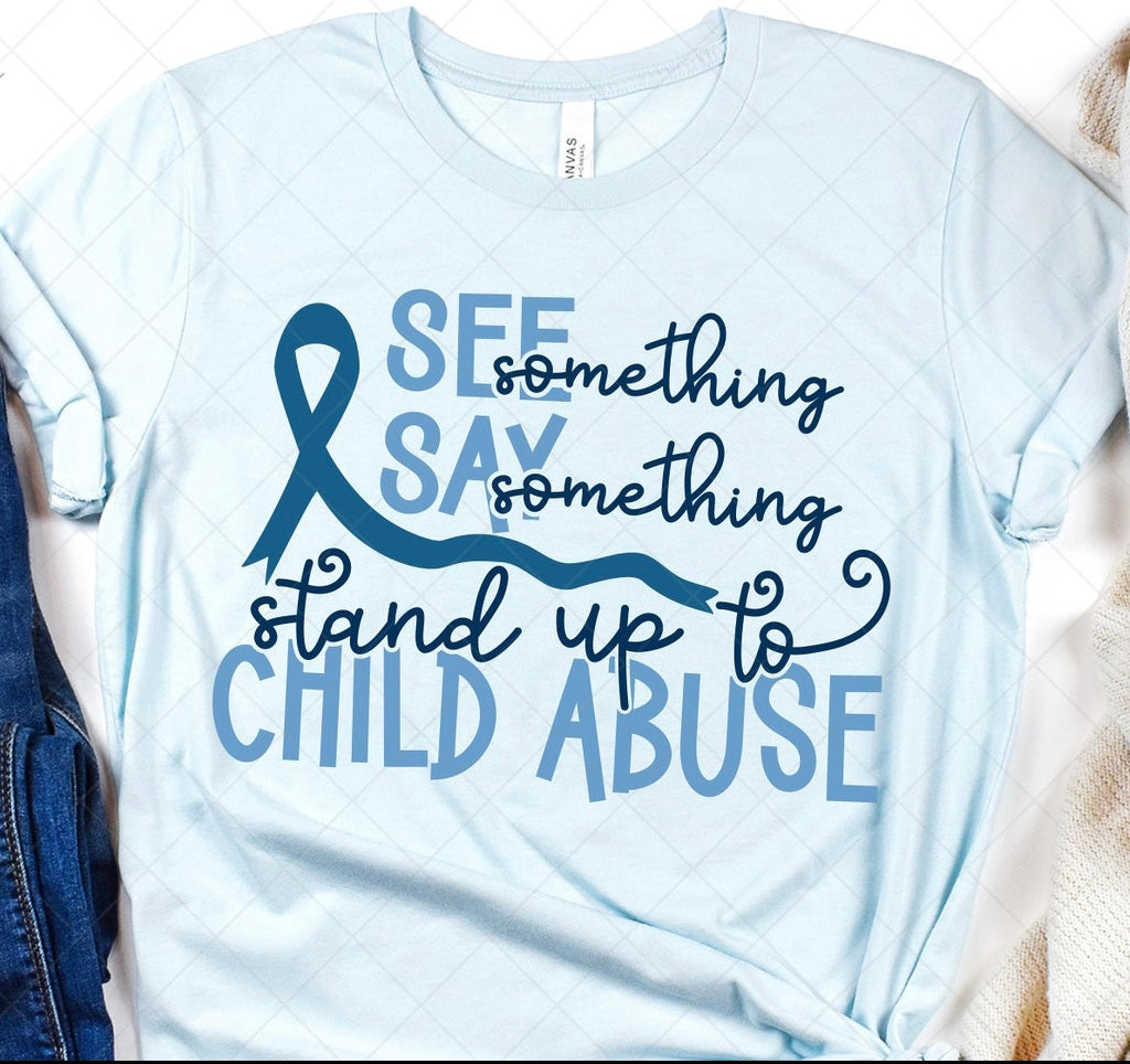 April Giveback Tee - Child Abuse Awareness