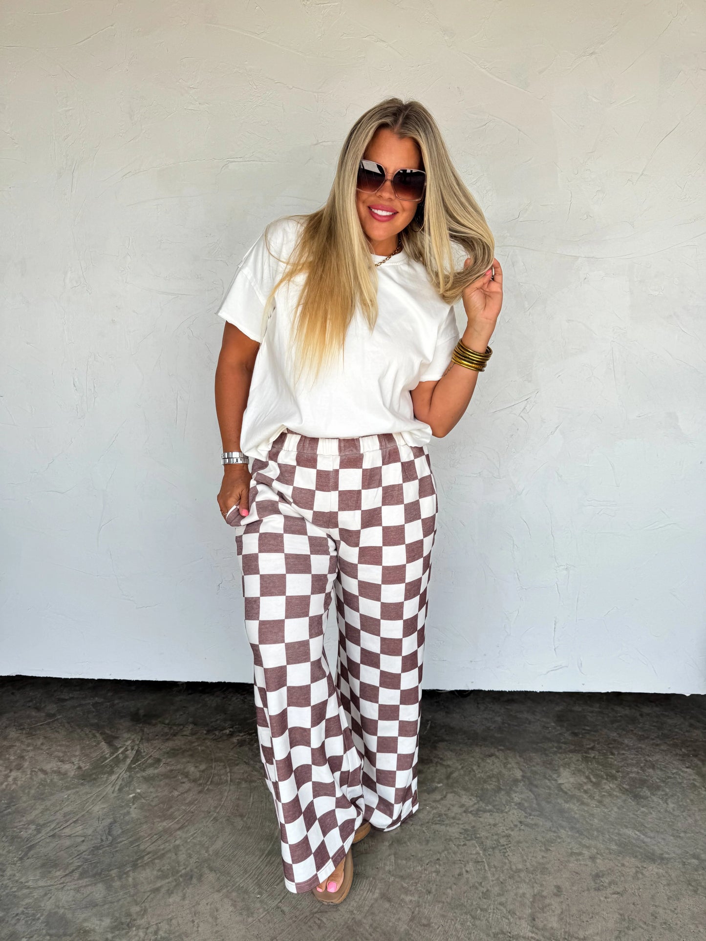 PREORDER - Drift Away Wide Leg Joggers