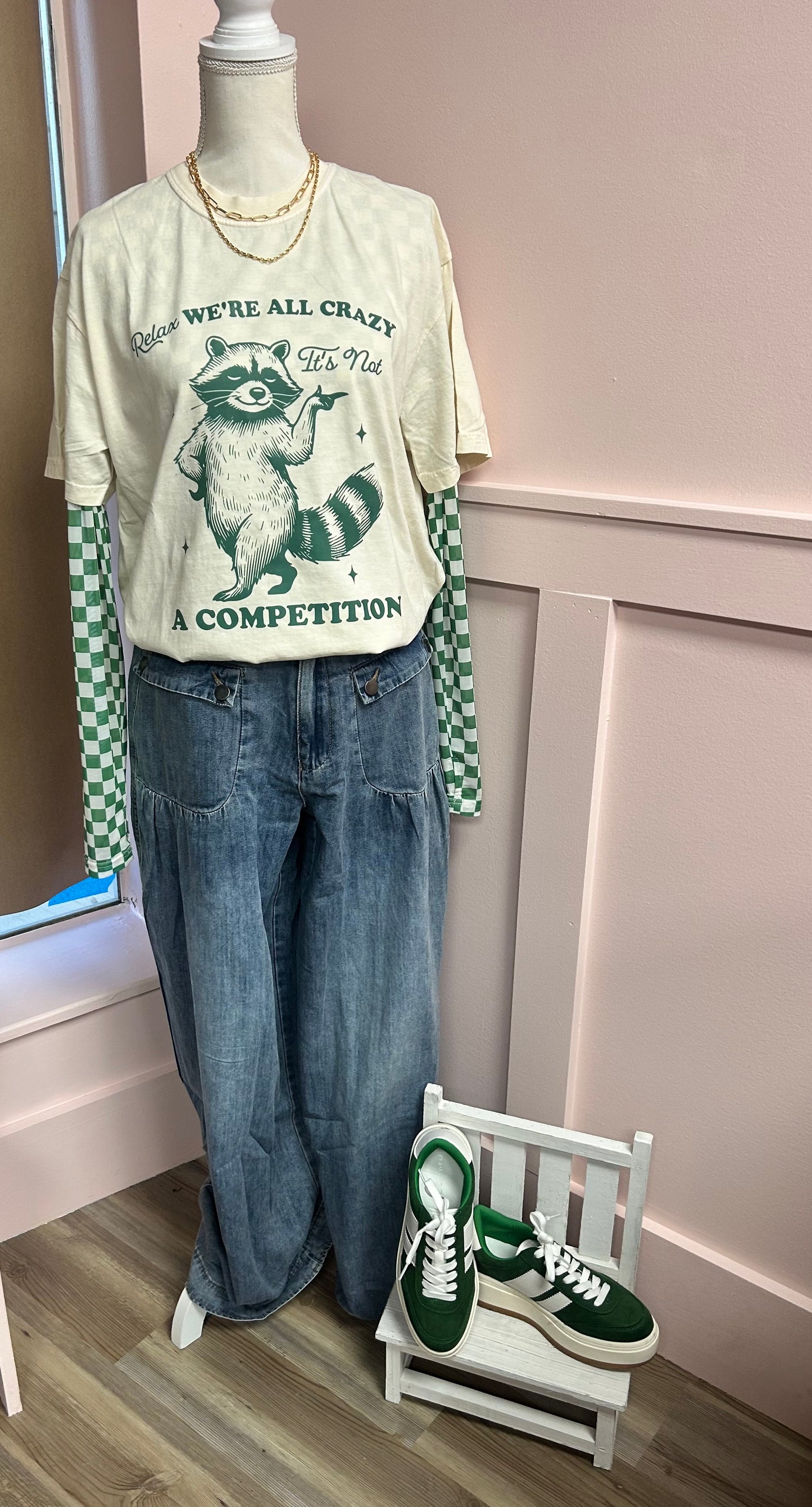 Relax We’re All Crazy Comfort Colors Tee