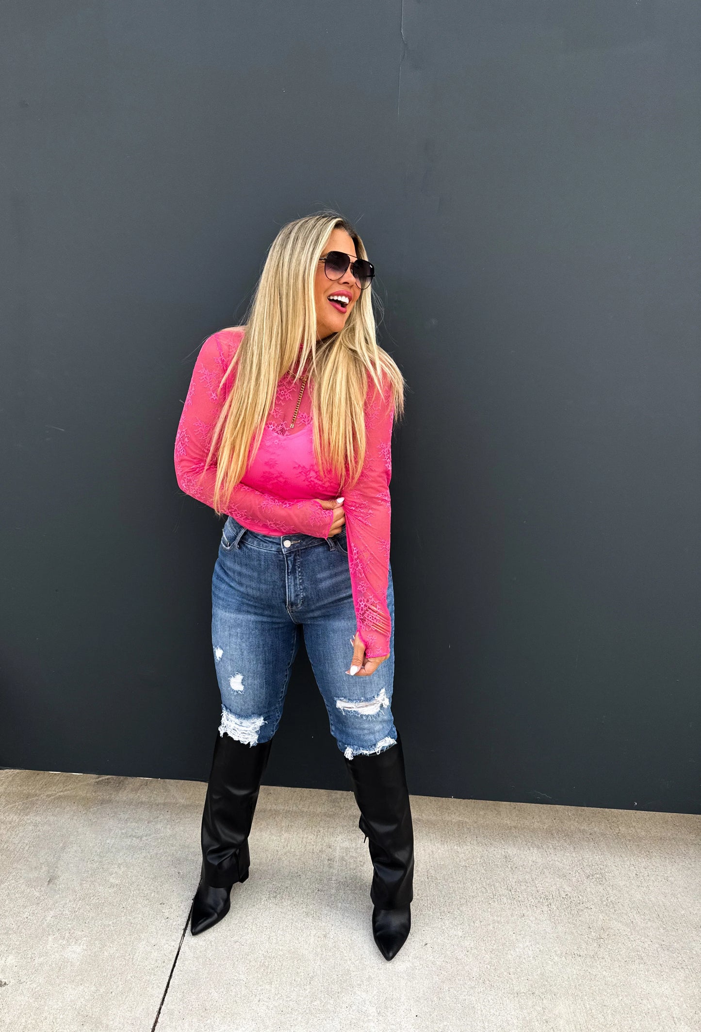 Valentine’s Roxy Lace Top