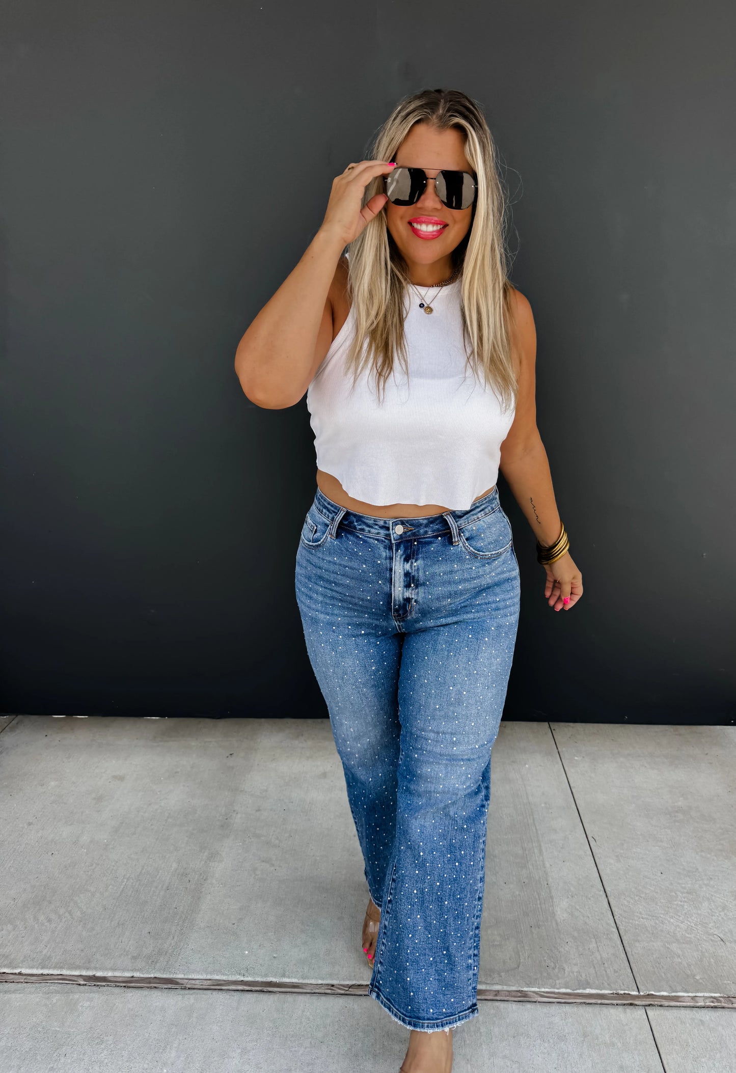 Blakeley Designs - Sassy Ribbed Basic Tank