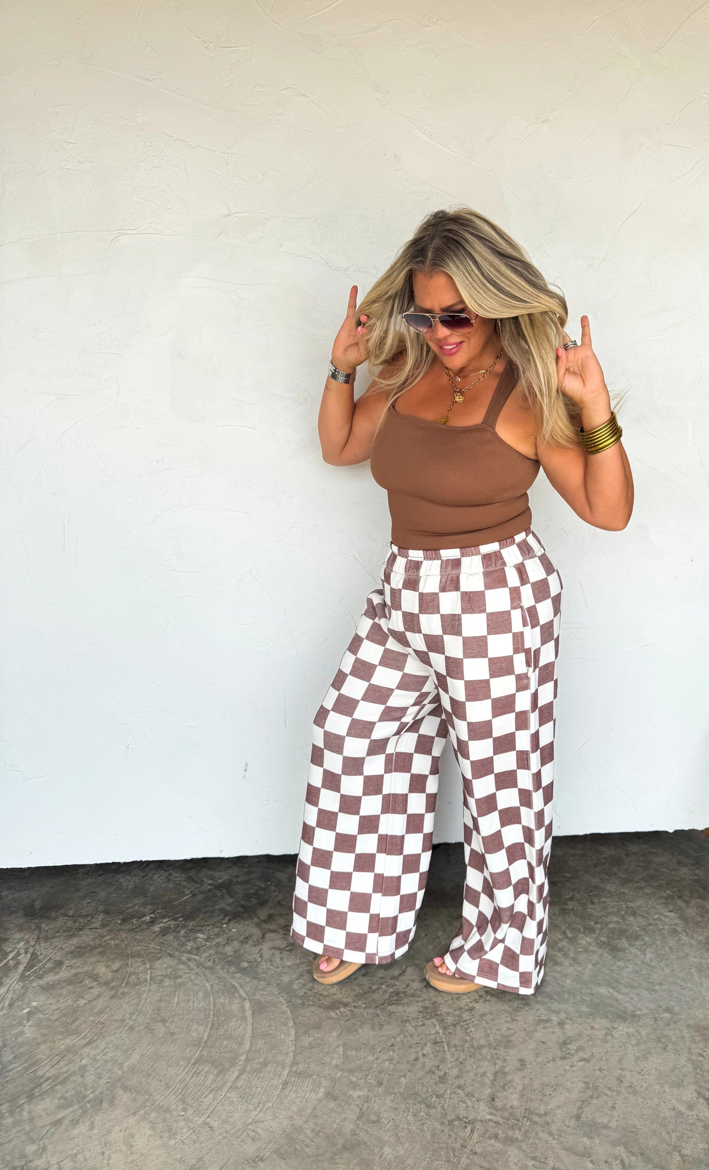 PREORDER - Drift Away Wide Leg Joggers