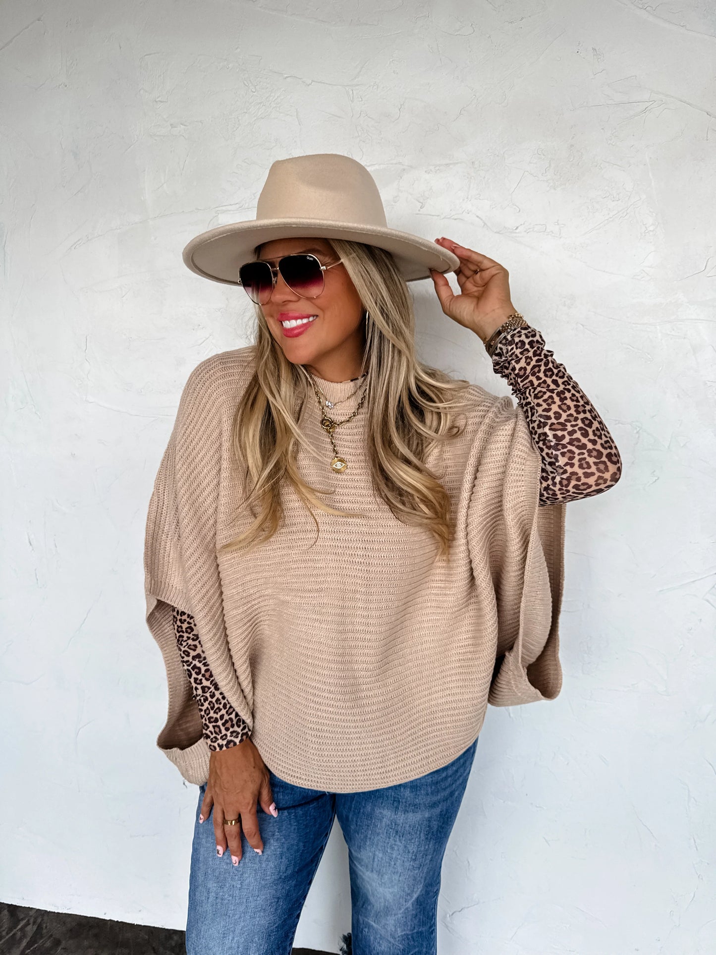 PREORDER - Fall Meg Pullover Poncho