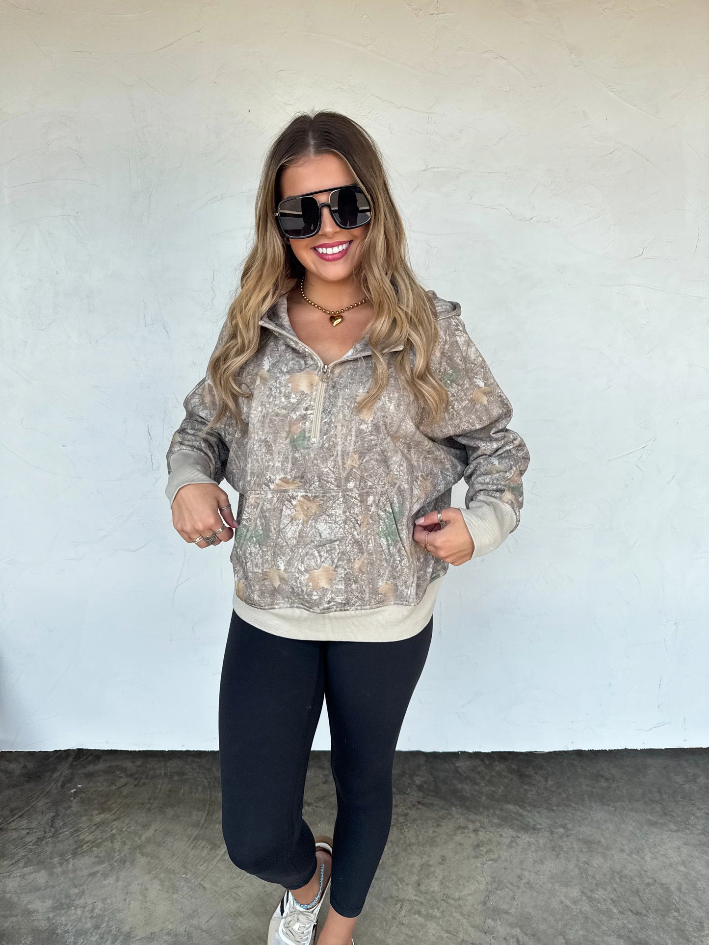 PREORDER - Camo Woods Easy Does It Pullover
