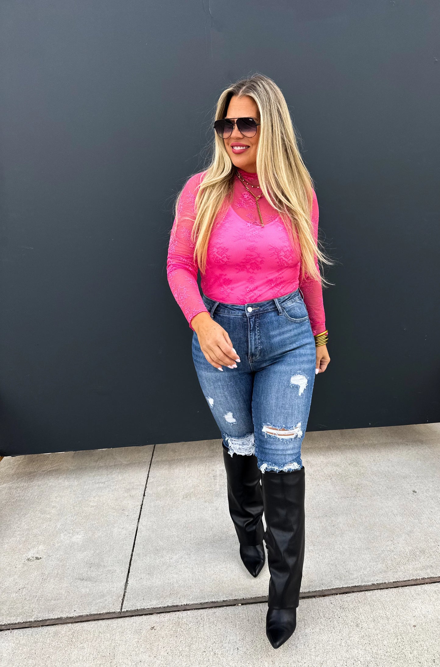 Valentine’s Roxy Lace Top