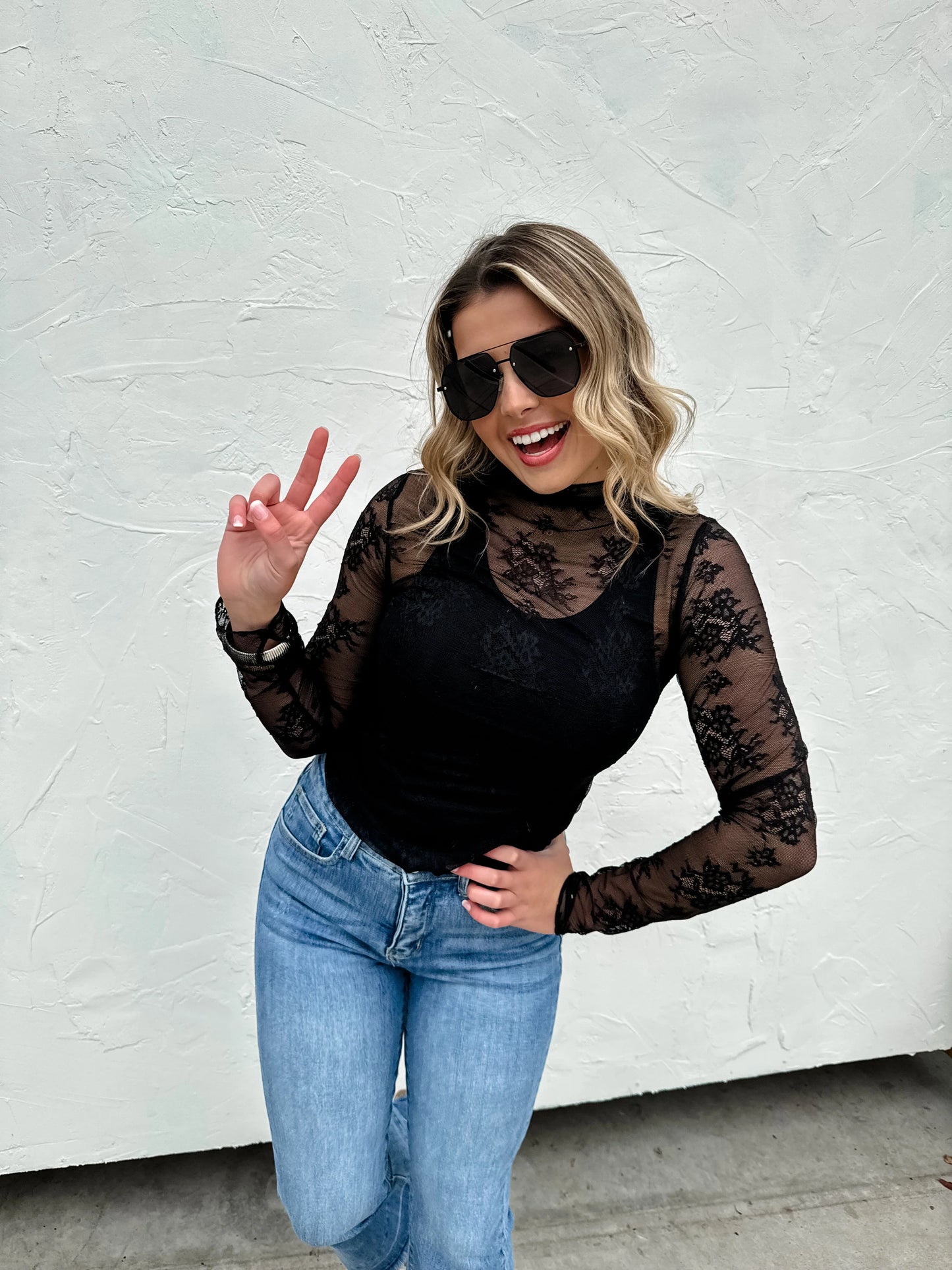 Valentine’s Roxy Lace Top