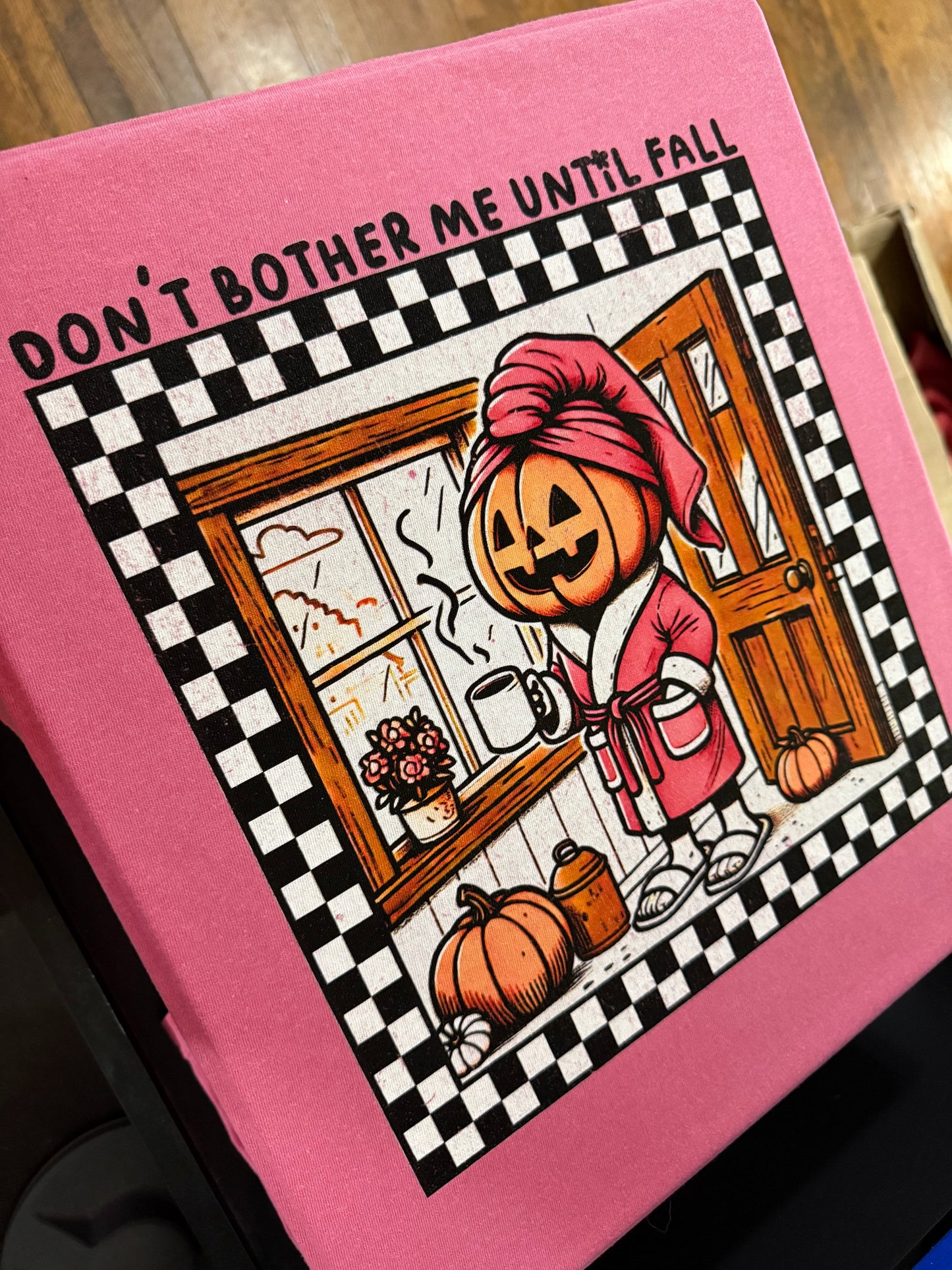 Don’t Bother Me Until Fall Comfort Colors Graphic Tee