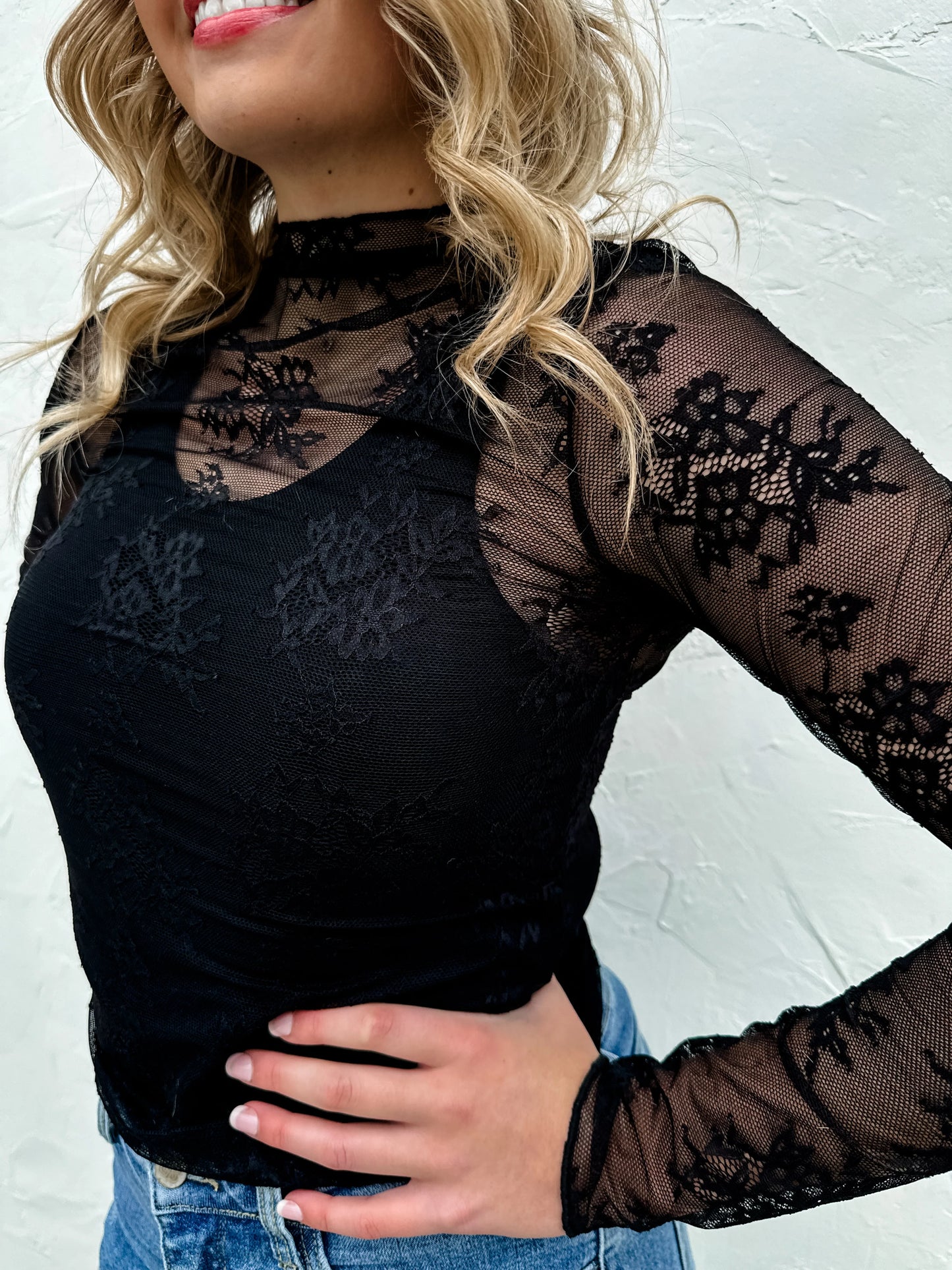 Valentine’s Roxy Lace Top