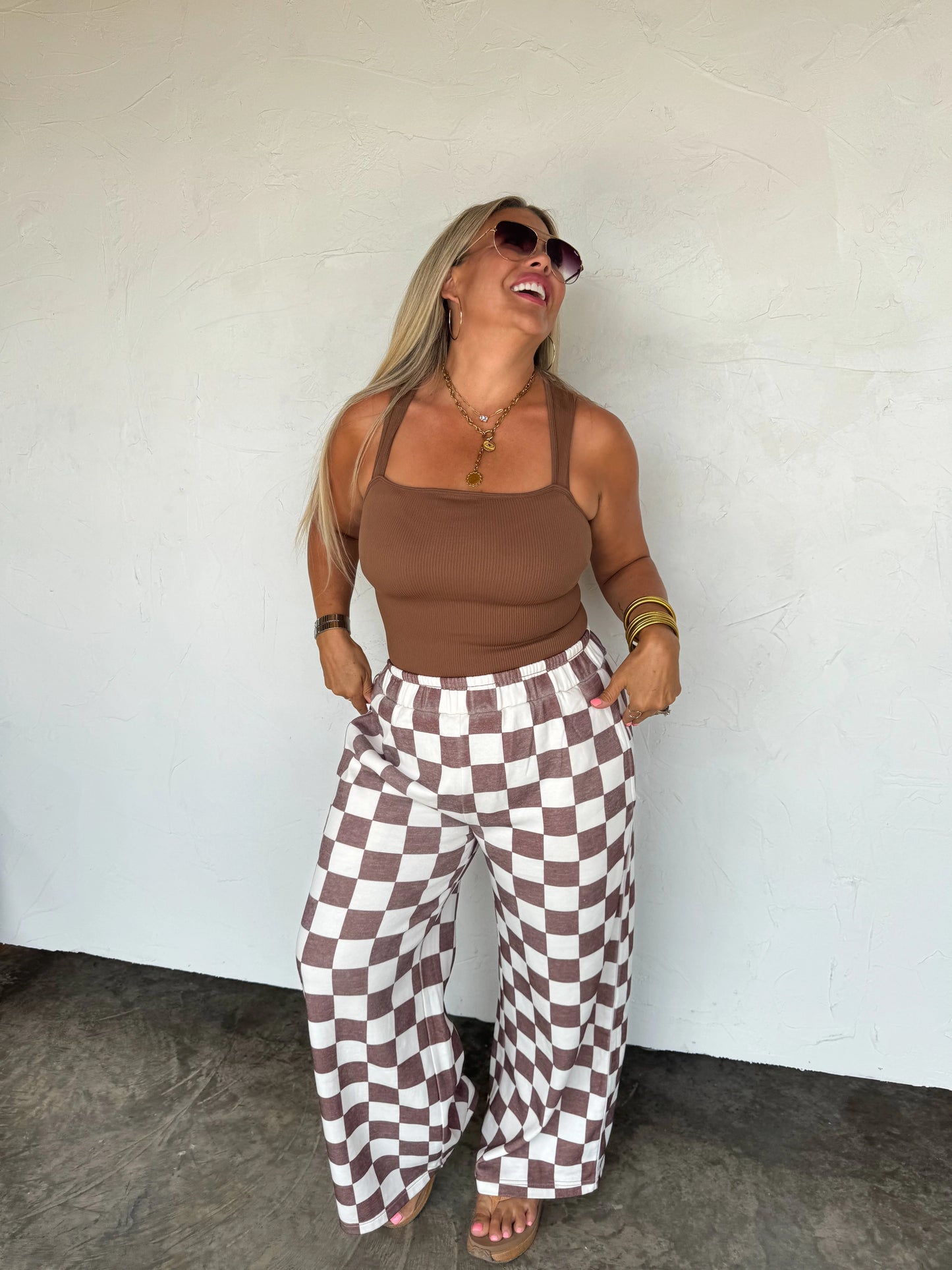 PREORDER - Drift Away Wide Leg Joggers
