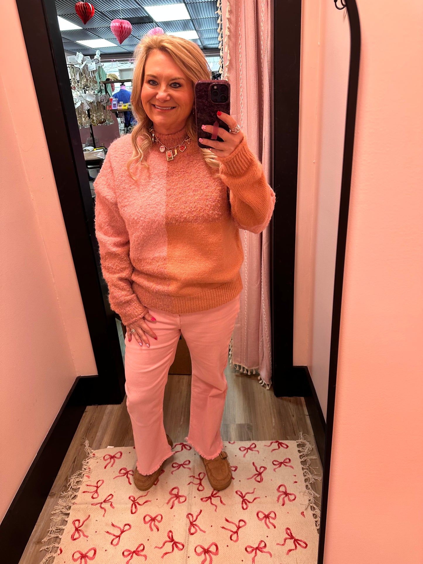 Acid Washed High Waist Frayed Hem Jeans