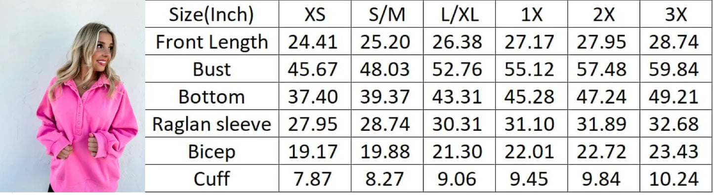 Laid Back Snap Button Pullover