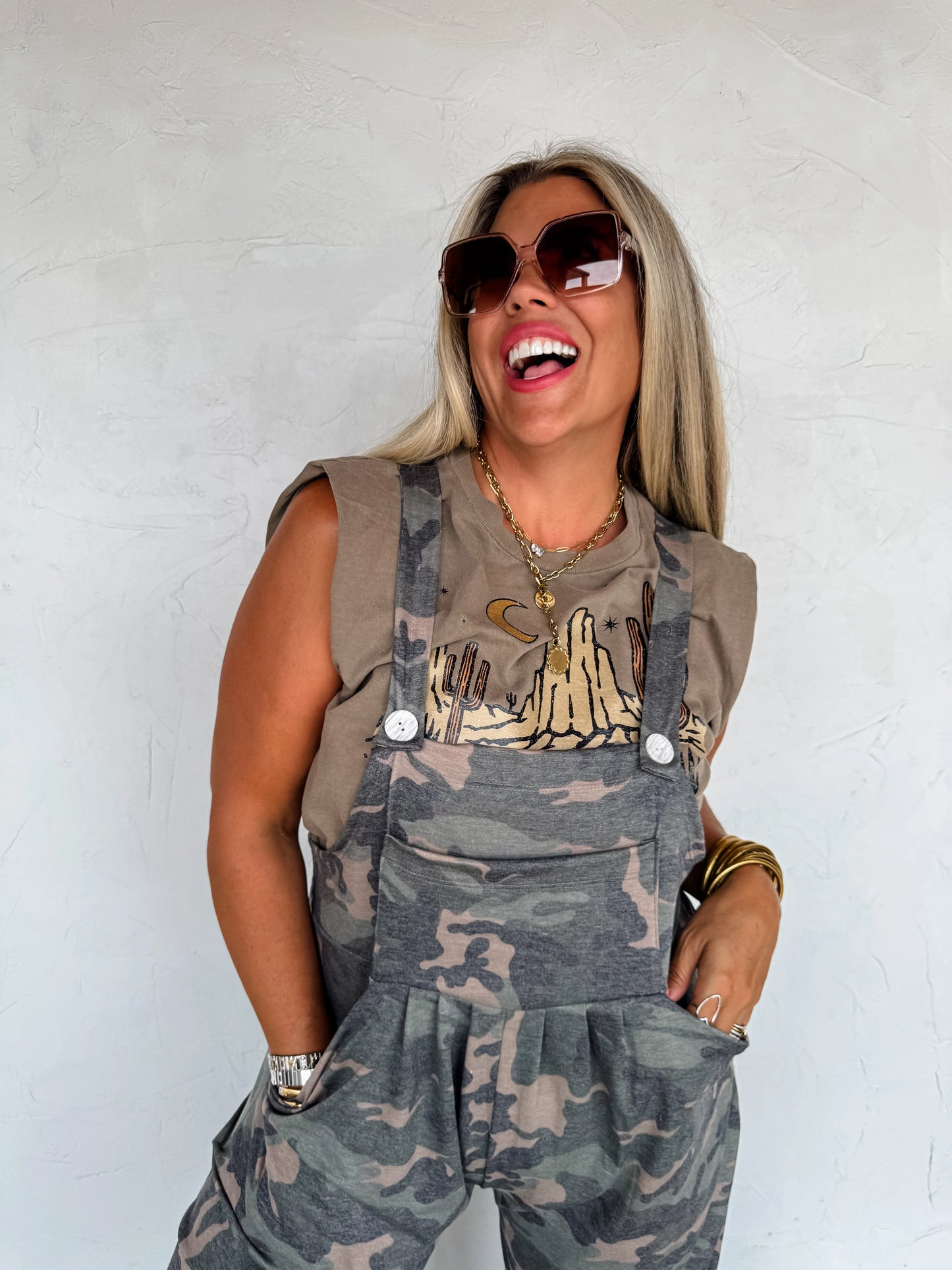 PREORDER - Camo Karli Overalls