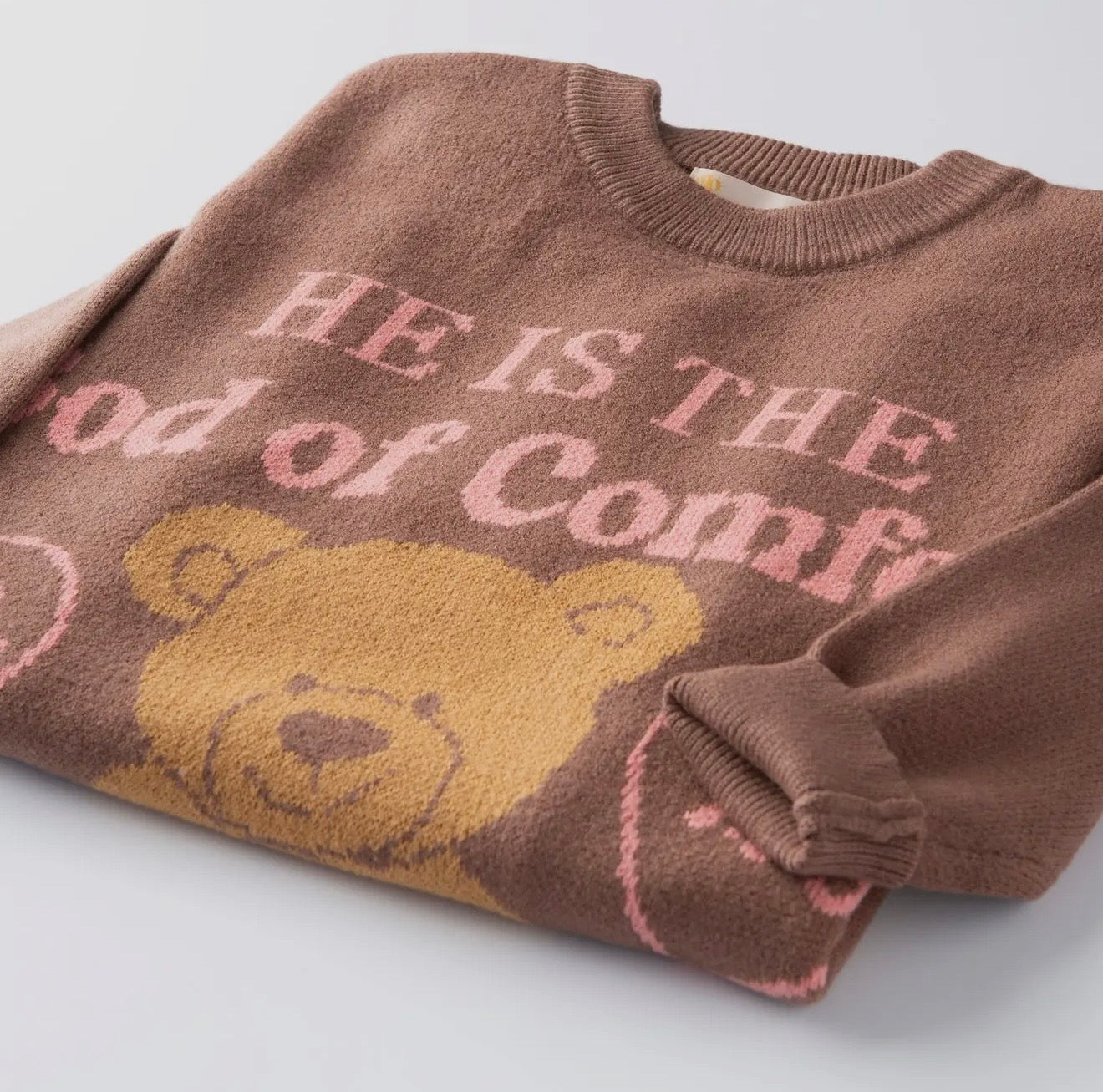 God of Comfort Jacquard Sweater