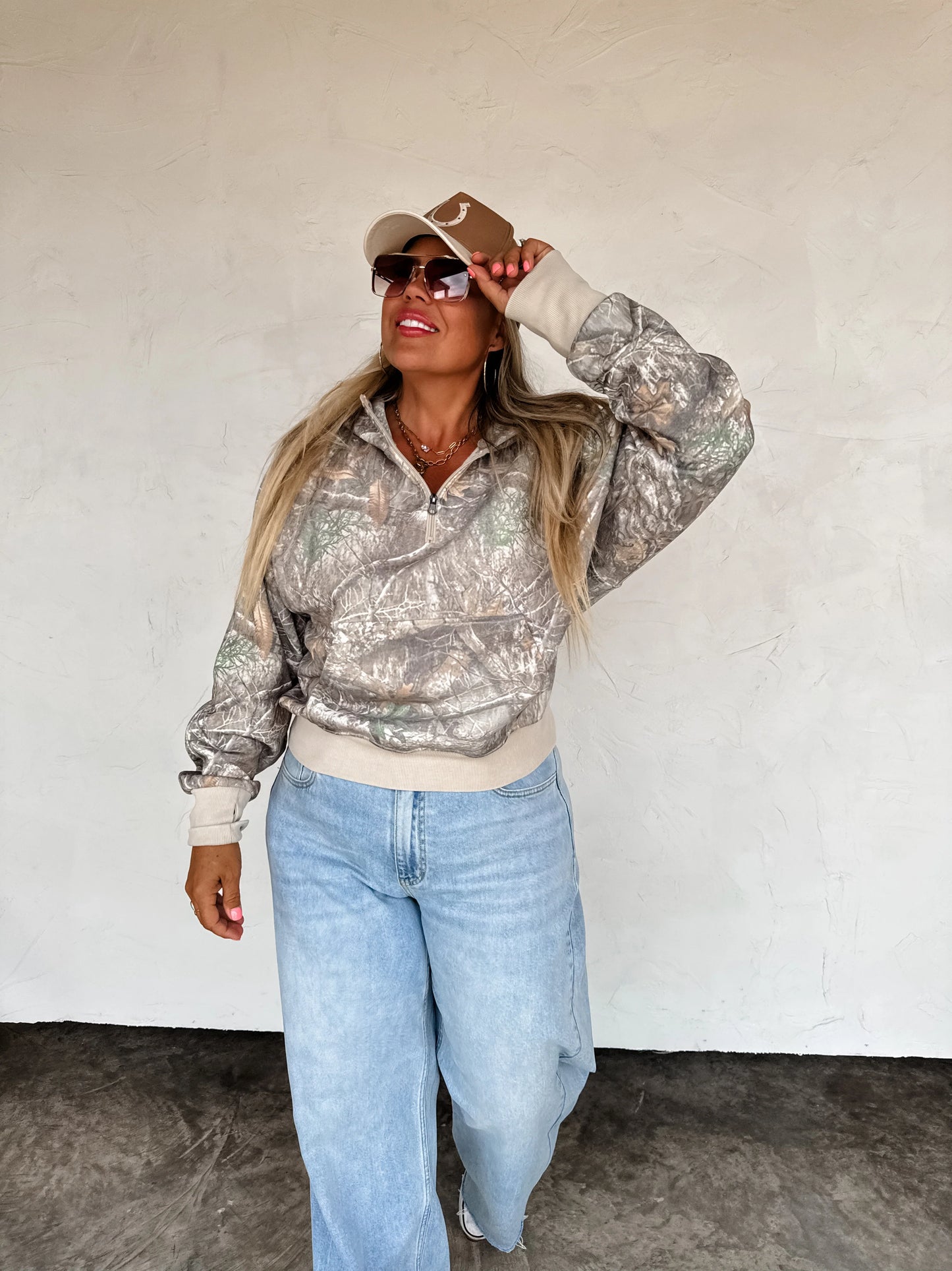 PREORDER - Camo or Checker Easy Does It Pullover