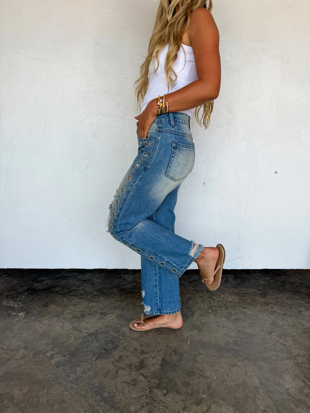 PREORDER - The Jagger Studded Jeans