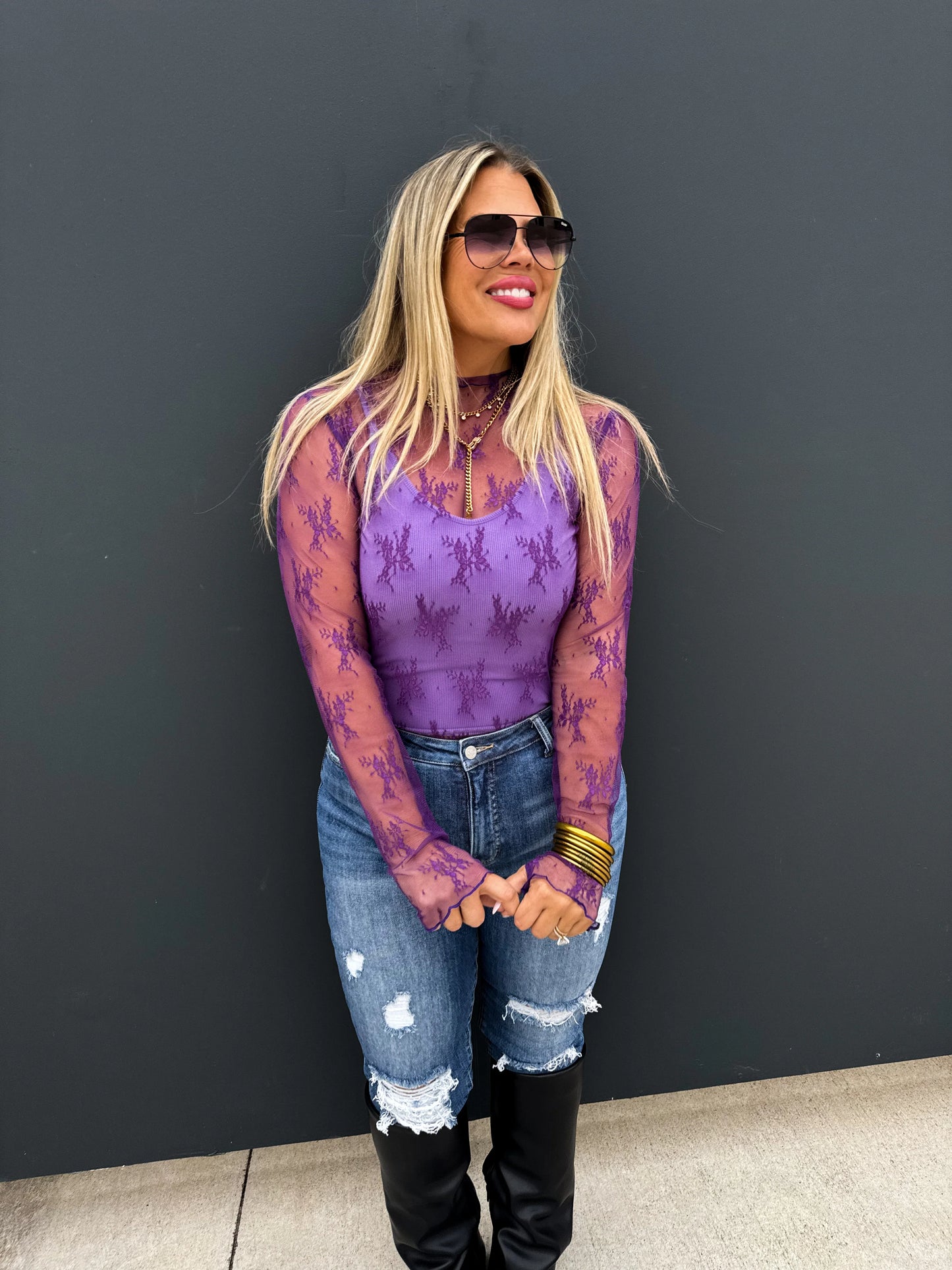 Valentine’s Roxy Lace Top