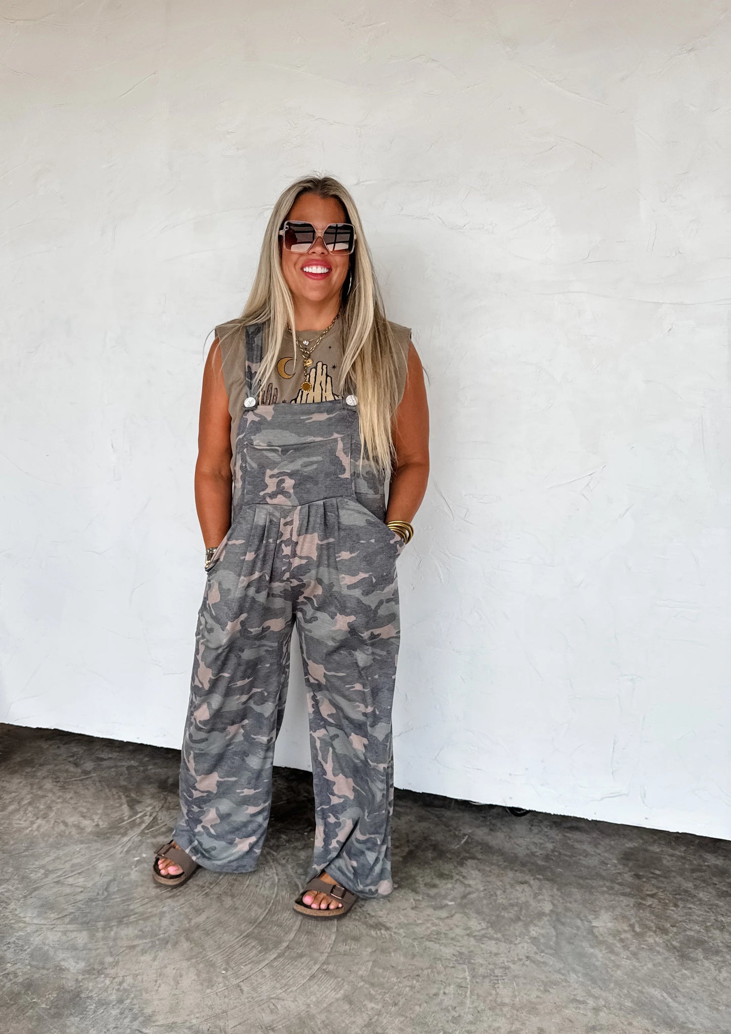 PREORDER - Camo Karli Overalls