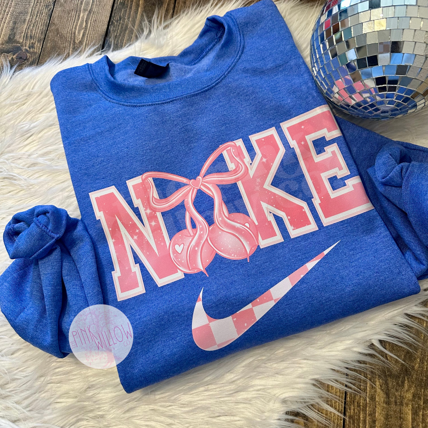 Cherry Coquette N I K E Graphic Sweatshirt