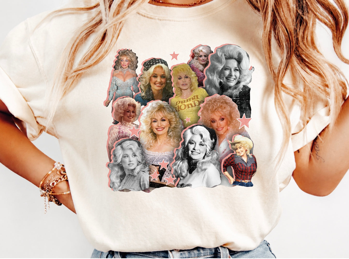 Dolly Collage Comfort Colors Tee