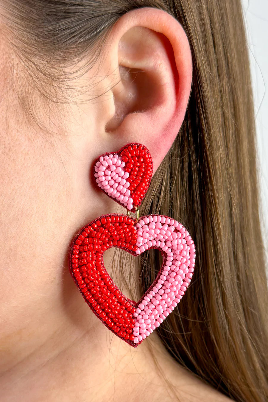 Love Struck Beaded Earrings