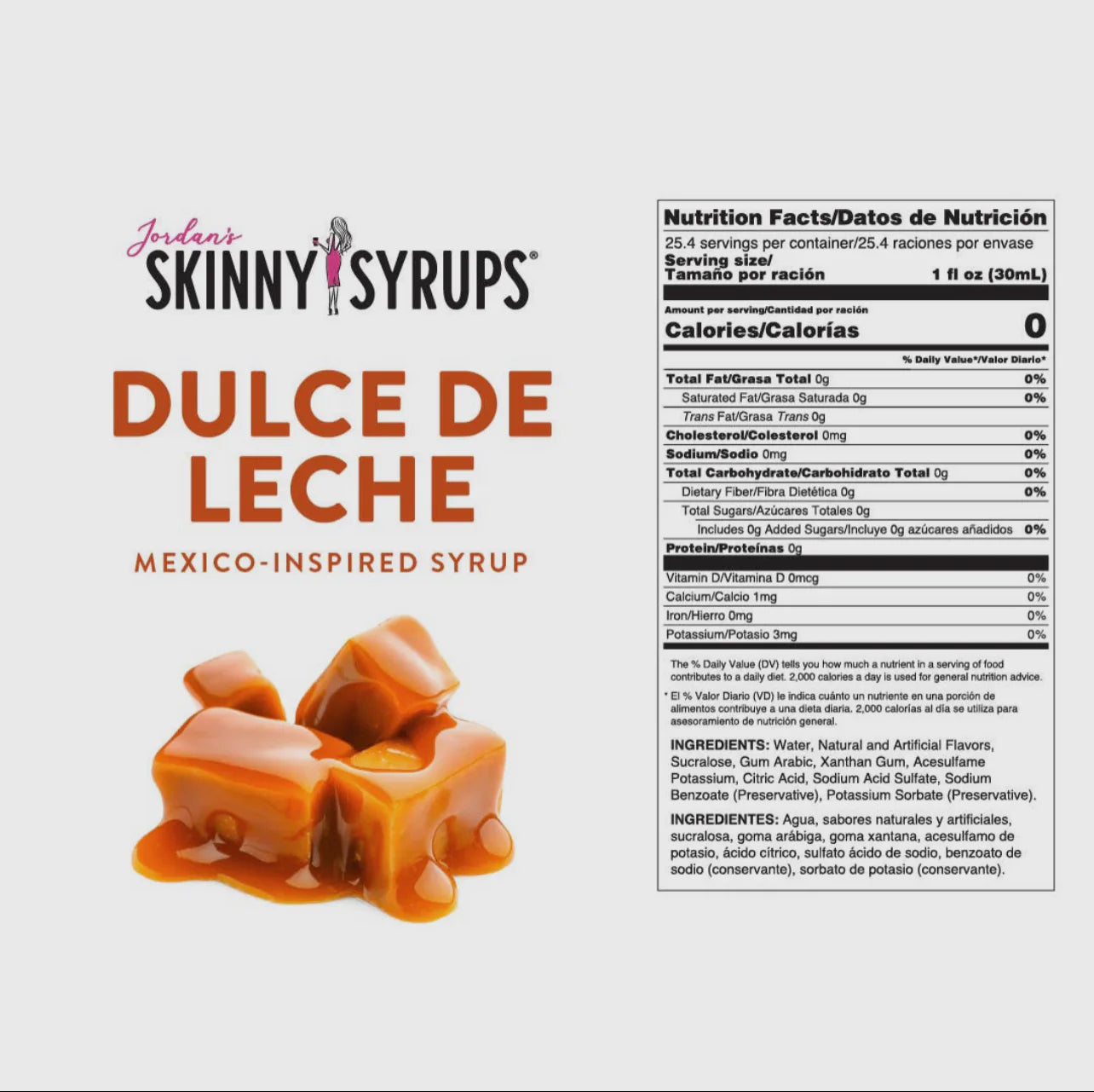Dulce De Leche Skinny Syrup