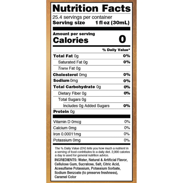 Hazelnut Skinny Syrup