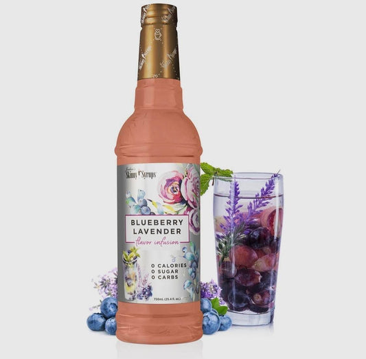 Blueberry Lavender Skinny Syrup