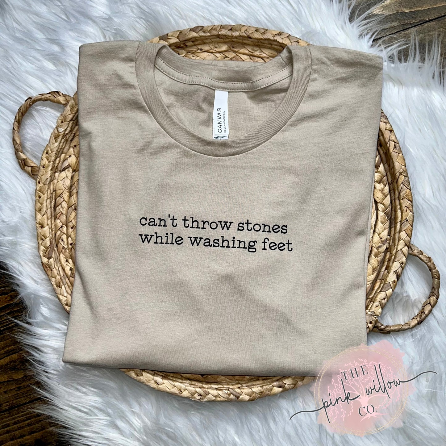 Can’t Throw Stones While Washing Feet