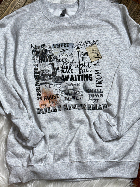 Bailey Zimmerman Graphic Sweatshirt
