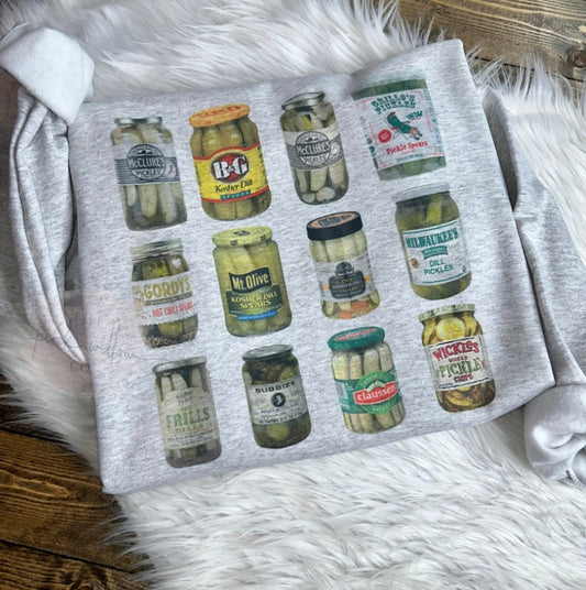 Pickle Jars Graphic Sweatshirt