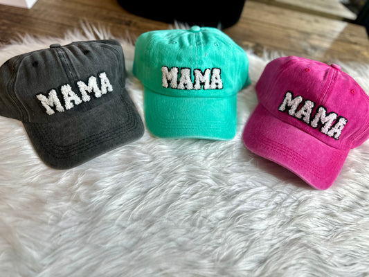 Mama Chenille Patch Hat
