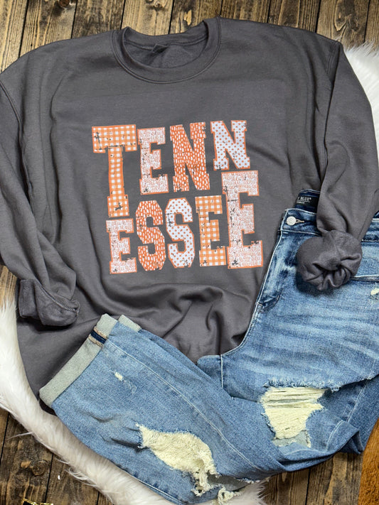 Tennessee Patterns Graphic Sweatshirt