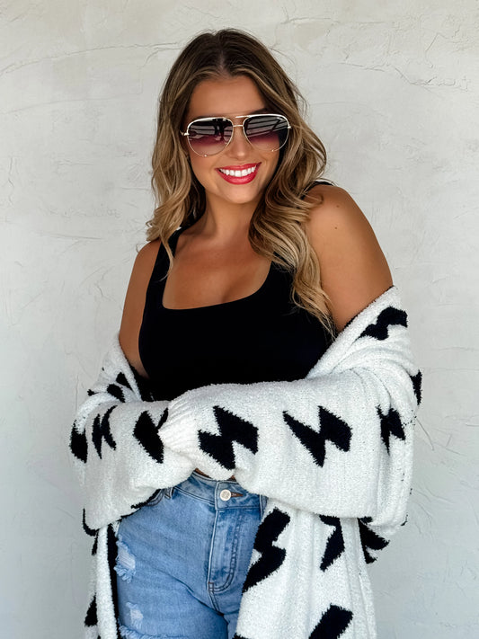 PREORDER - Lightning & Cheetah Cloud Cardigans