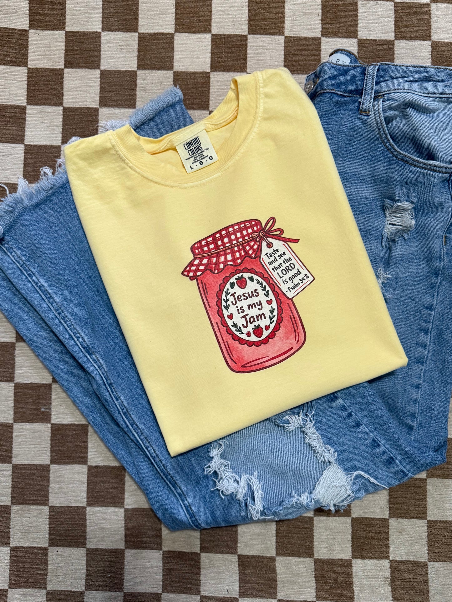 Jesus Is My Jam Comfort Colors Tee