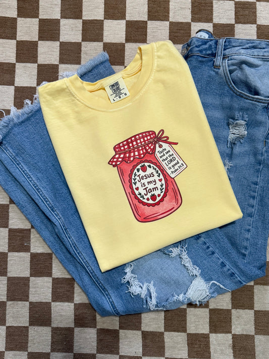 Jesus Is My Jam Comfort Colors Tee