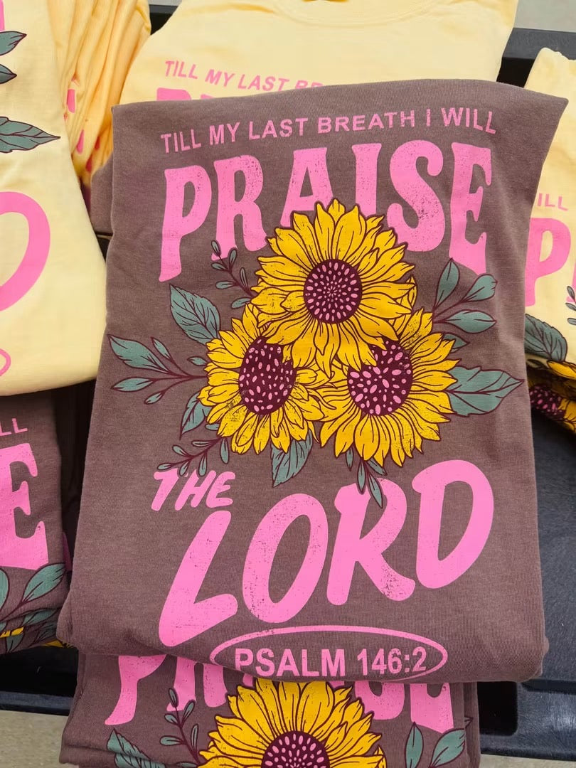 Praise the Lord Comfort Colors Tee