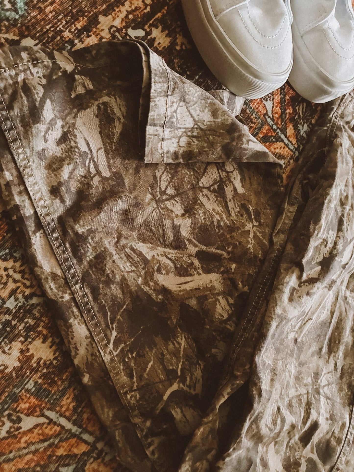 PREORDER - Walk This Way Camo Denim