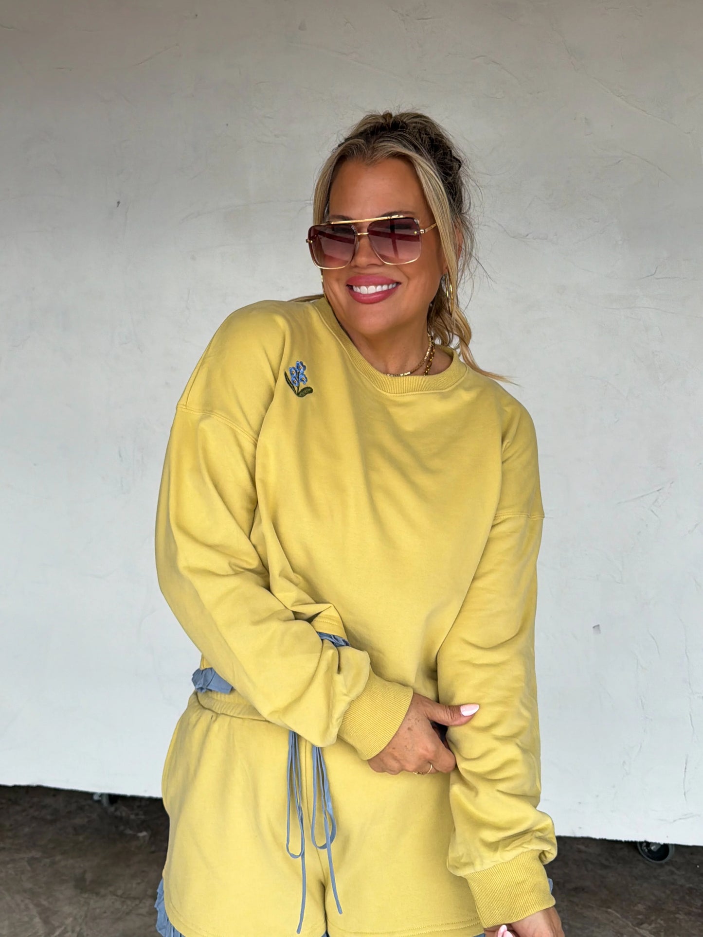 PREORDER - Spring Flower Short Set